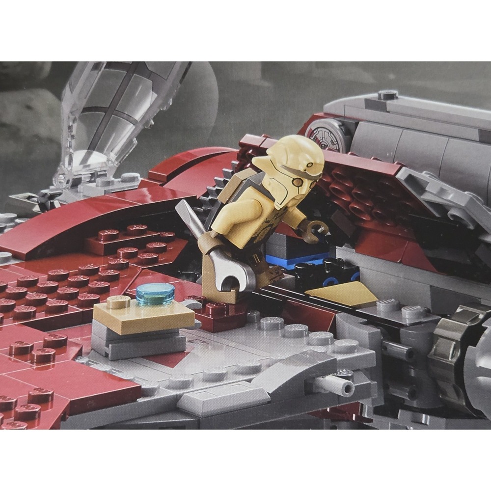 LEGO Star Wars Ahsoka Tano's T-6 Jedi Shuttle 75362 Complete Set 599 Pieces - Picture 12 of 12